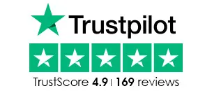 Highly rated company on Trustpilot based on customer reviews