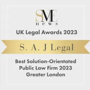 Public Law Firm 2023 in Greater London by SME News